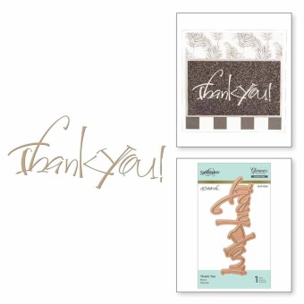 Thank You Glimmer Essential Hot Foil Plate by