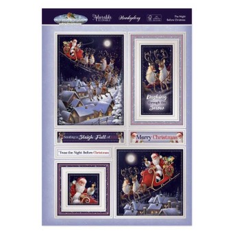 The Night Before Christmas Luxury Paper Craft