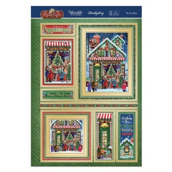 The Toy Shop Luxury Paper Craft Die Cut Toppe