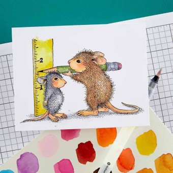 This Tall Cling Rubber Stamps By House-Mouse 