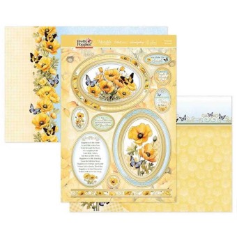 Treasured Moments Pretty Poppies Die Cut Luxu