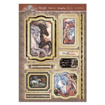 Trust The Unknown Horses Luxury Topper Sets f