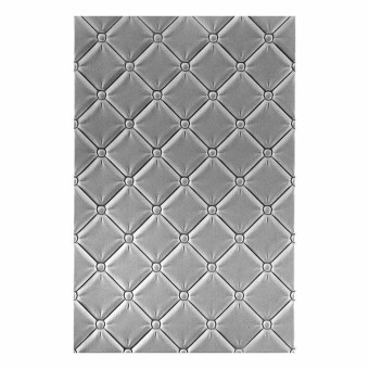 Tufted Diamond Pattern 3d Embossing Folder by