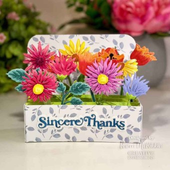 Tulip Layered Flowers Collection Paper Craft 