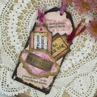 Vintage Labels Craft Dies for Paper Crafts by