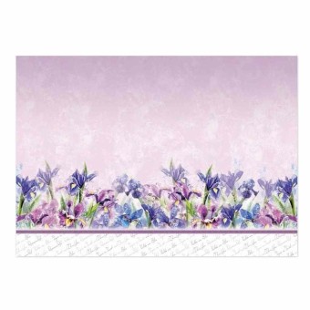 Violet Posies Die Cut Luxury Topper Set For P