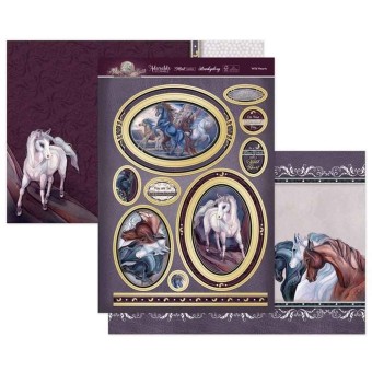 Wild Hearts Horses Luxury Topper Sets for Pap