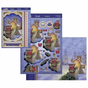 Winter Blessings Deco-Large Die Cut 3d Decoup