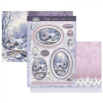 Winter Hideaway Luxury Topper Paper Craft Set