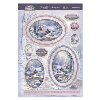 Winter Hideaway Luxury Topper Paper Craft Set