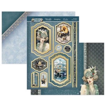 Wonderful Winter Festive Decadence Die Cut Lu