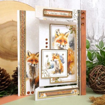 Woodland Wonders Die Cut Foiled Luxury Topper