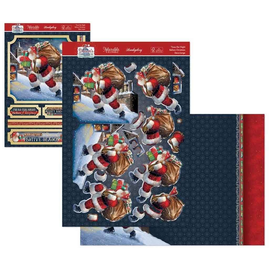 Twas The Night Before Christmas Deco-Large Paper Craft Set