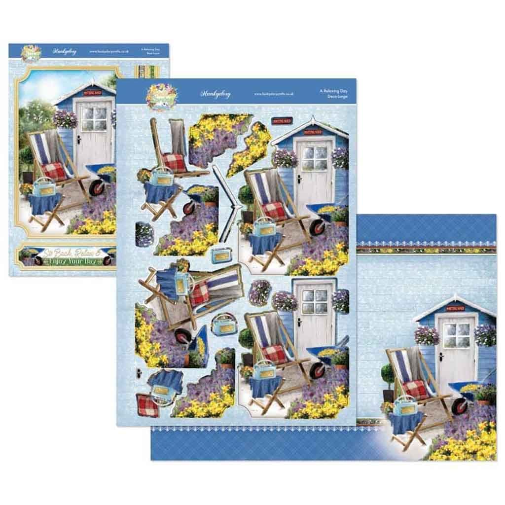 A Relaxing Day Deco-Large Set From Hello Spring Craft Range