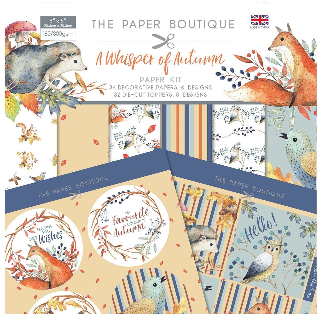 A Whisper of Autumn Paper Kit by The Paper Boutique