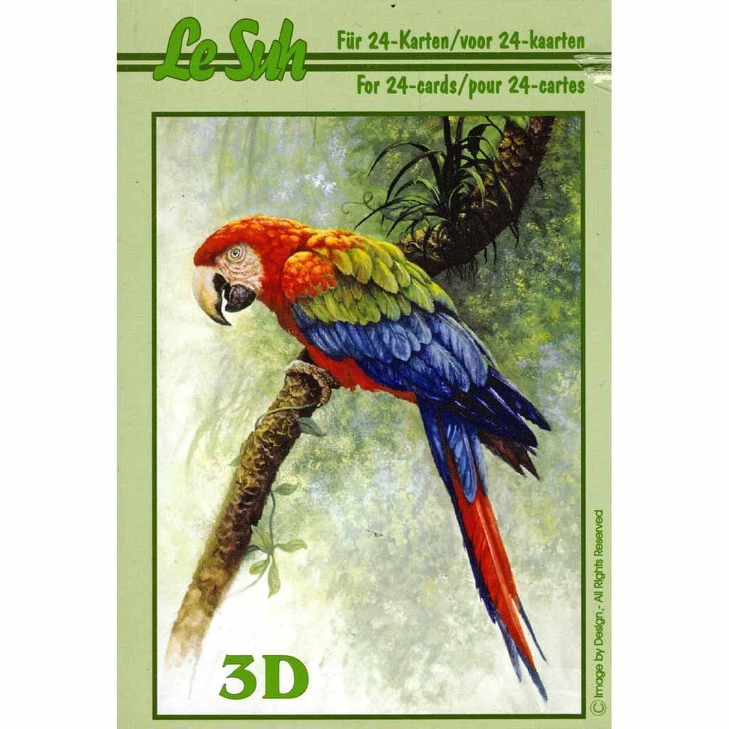 Animal Mini 3D Decoupage Craft Book from Le Suh