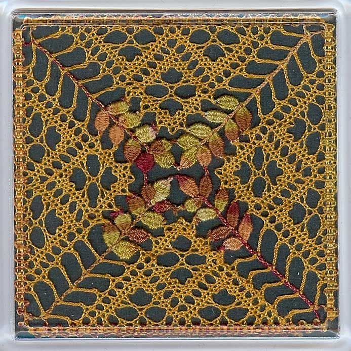 Autumn Coaster Torchon Bobbin Lace Pattern