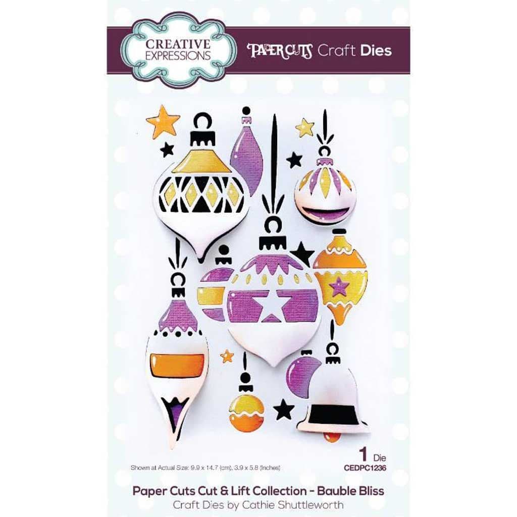 Bauble Bliss Paper Cut & Lift Craft Metal Die