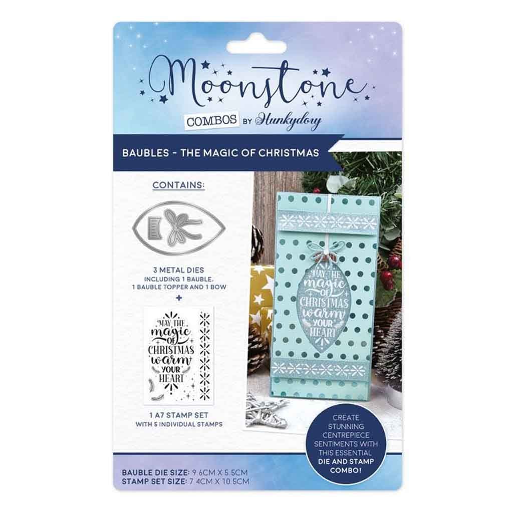 Baubles -  The Magic of Christmas Craft Die & Clear Rubber Stamp Set