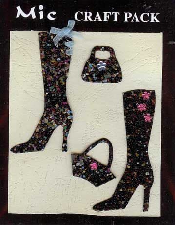 Black Boots & Bags Toppers