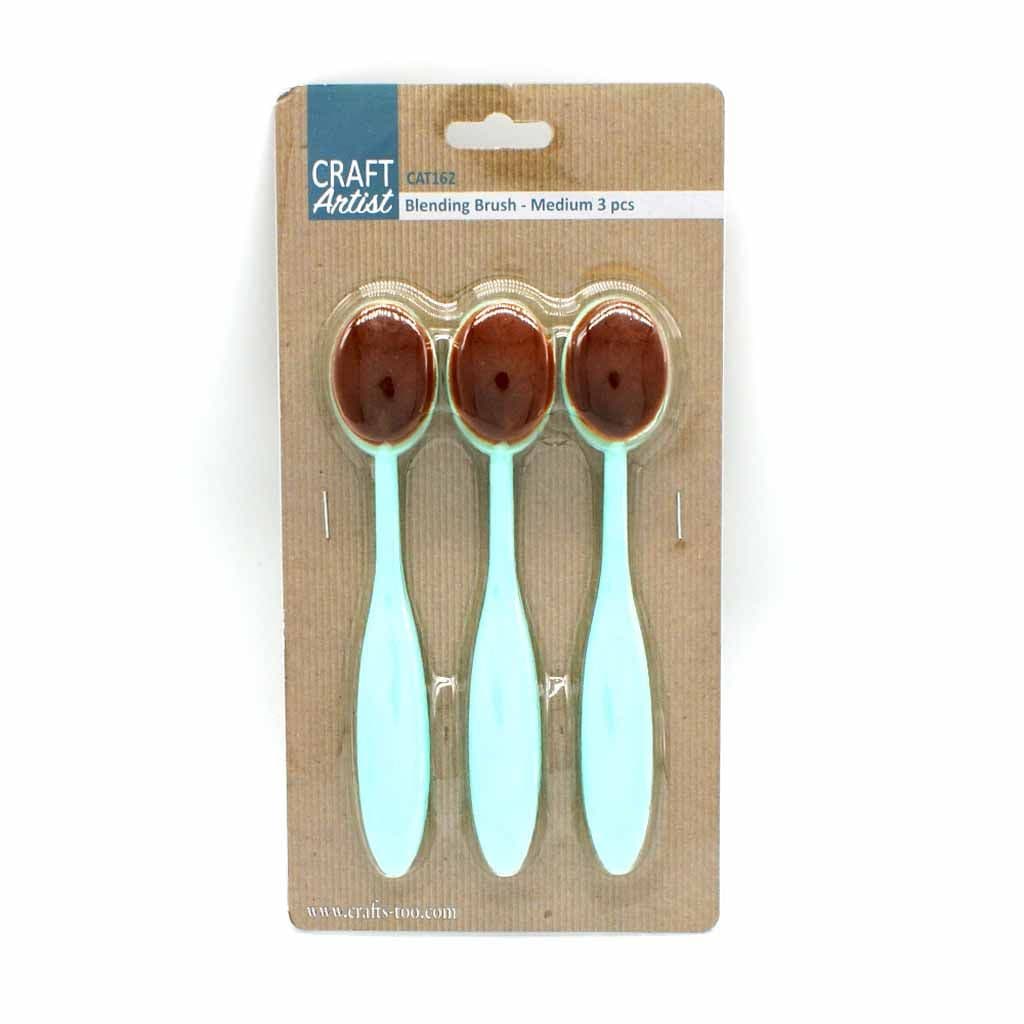 Blending Brush Medium Set Of 3 for Paper Crafts by Crafts Artist