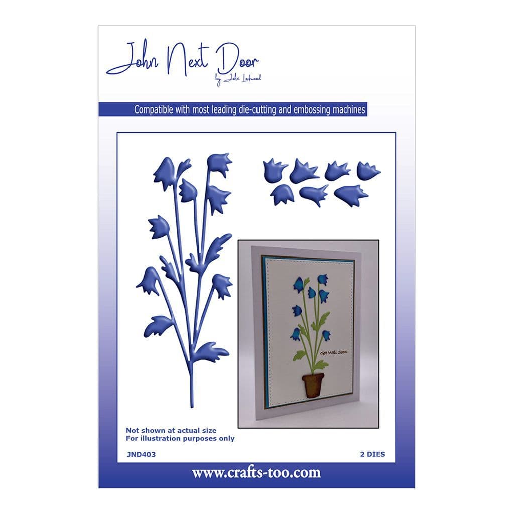 Bluebells Craft Metal Dies Designed by John Next Door