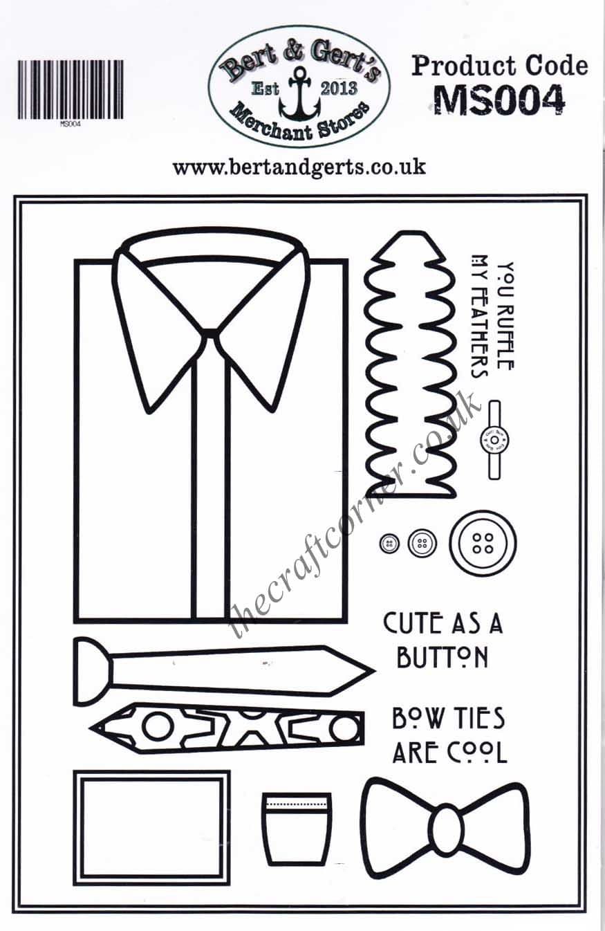 Build A Shirt 14 Uncut & Unmounted Rubber Craft Stamps