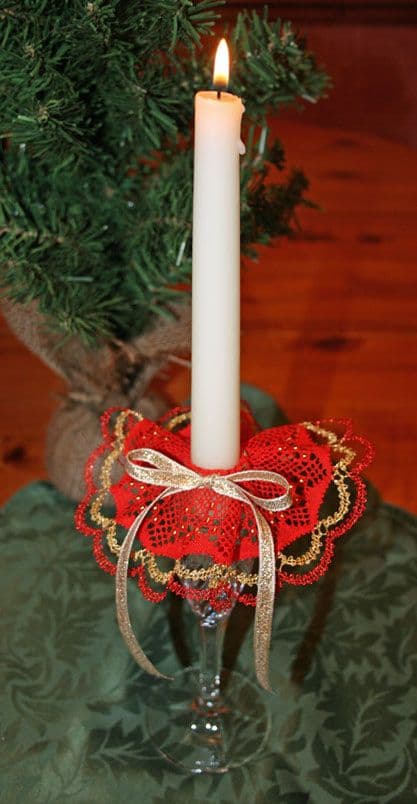 Candle Frill Torchon Bobbin Lace Pattern