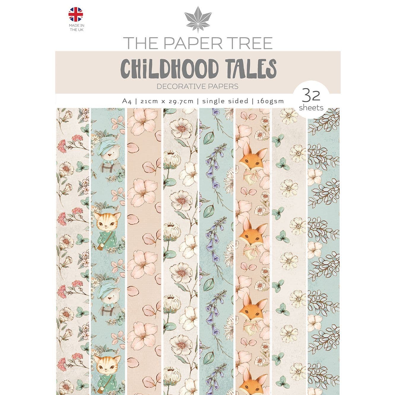 Childhood Tales A4 Decorative Paper by The Paper Tree