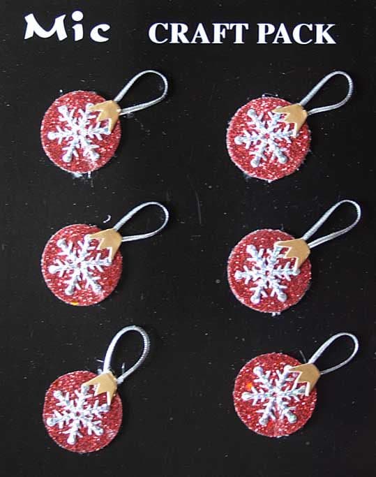 Christmas Baubles Toppers