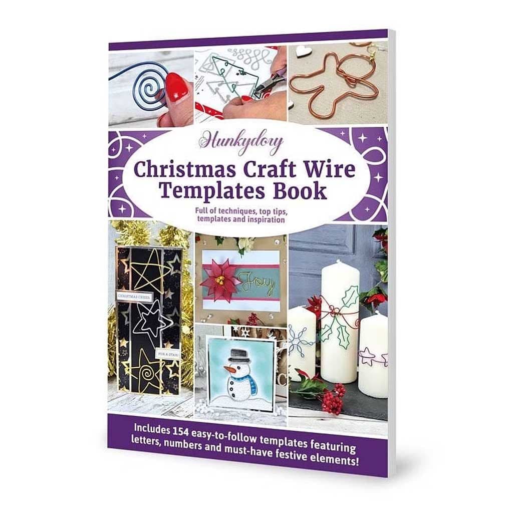 Christmas Craft Wire Templates Book By Hunkydory