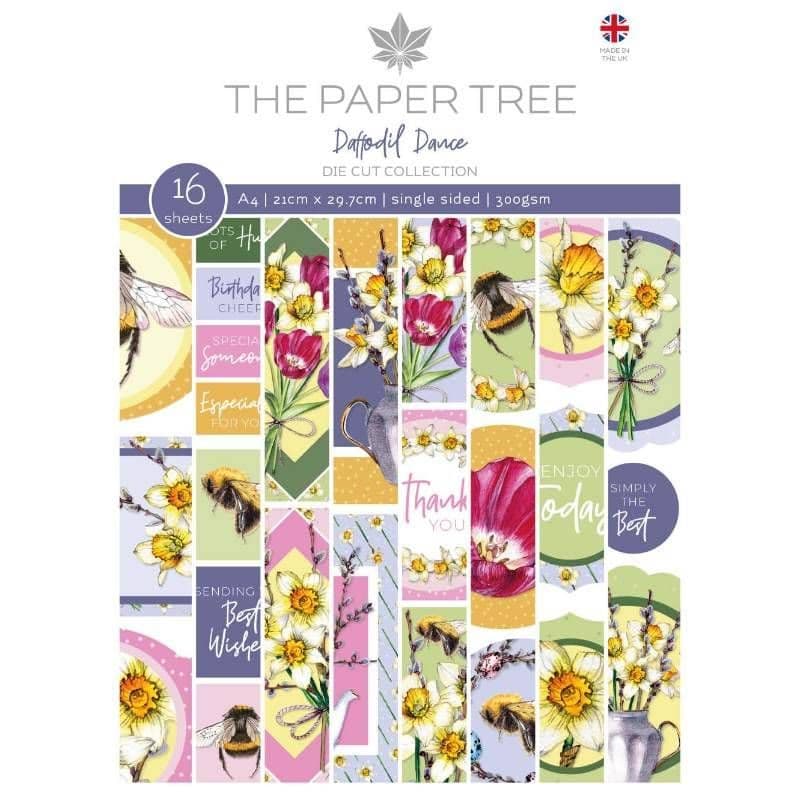 Daffodil Dance Die Cut Collection by The Paper Tree