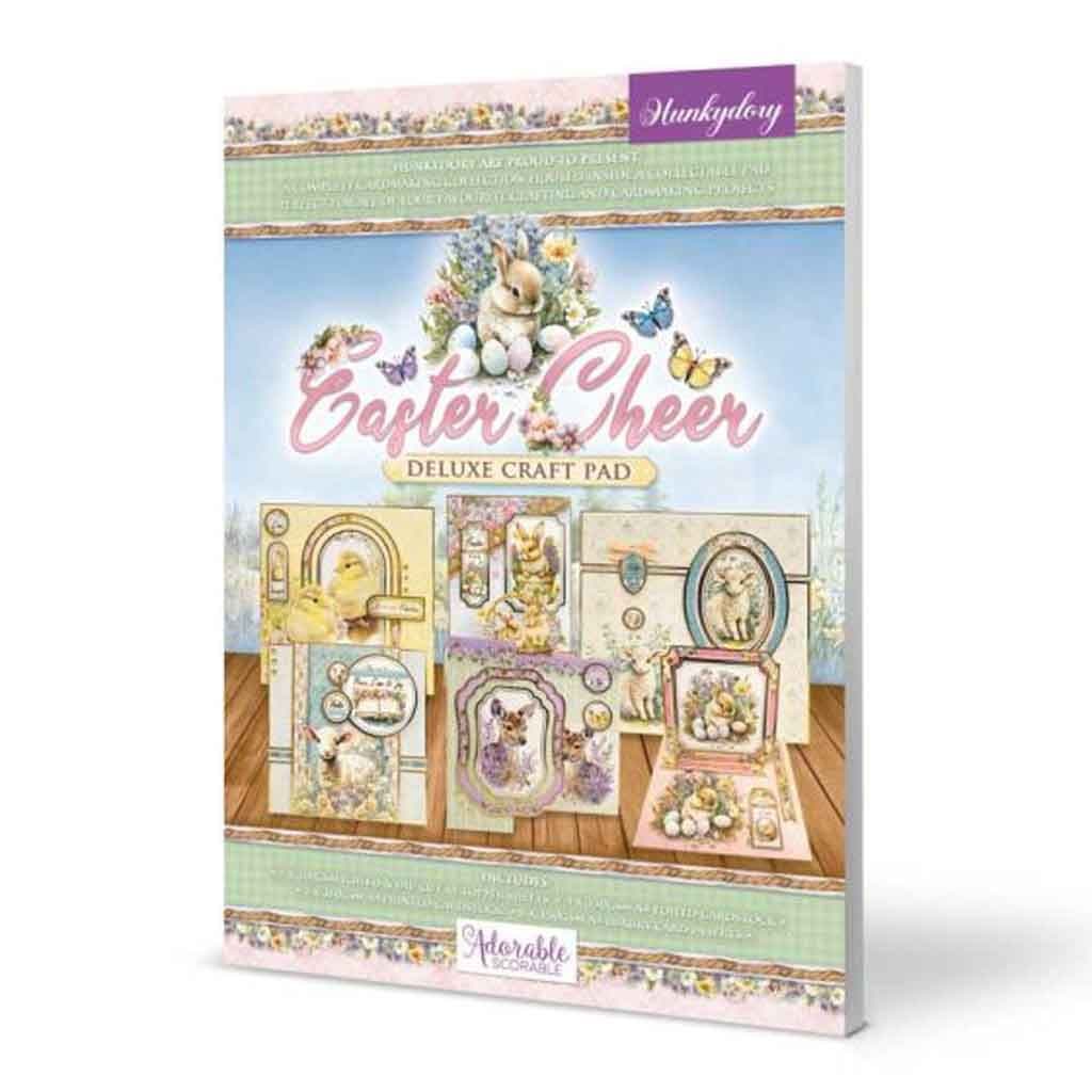 Easter Cheer Deluxe Craft Pad by Hunkydory for Cardmaking