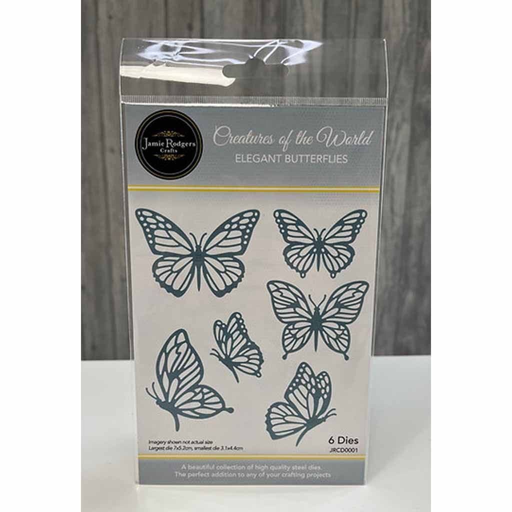 Elegant Butterflies Paper Craft Metal Dies for Cardmaking