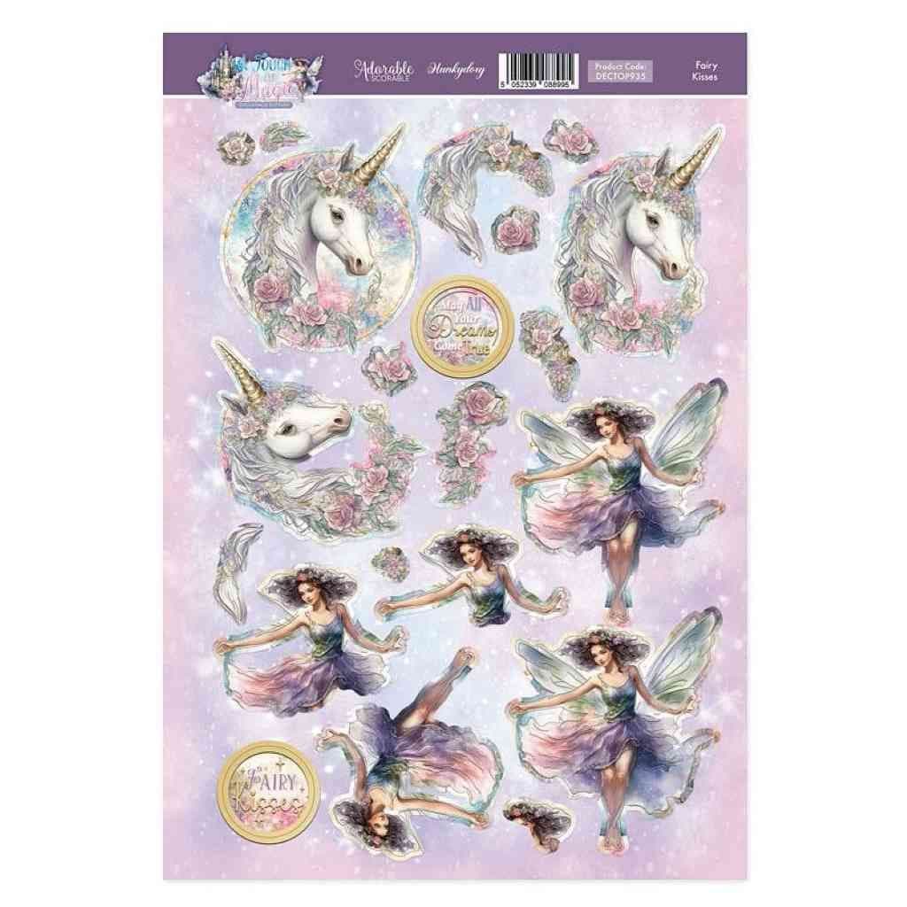 Fairy Kisses Die Cut 3d Decoupage Sheet