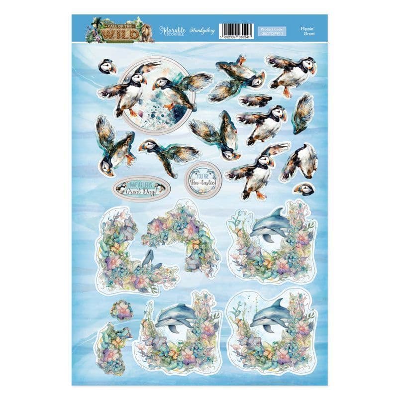 Flippin' Great - Call of the Wild 3D Decoupage Topper for Paper Crafts