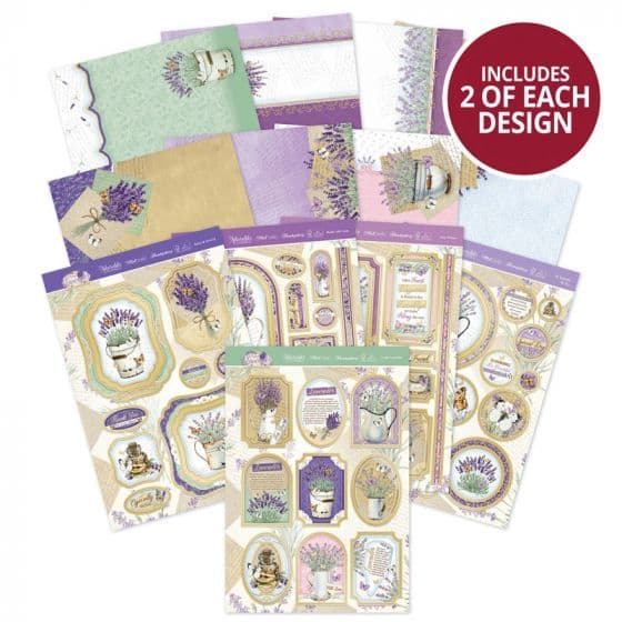 Forever Florals - Lavender Luxury Topper Paper Craft  Collection