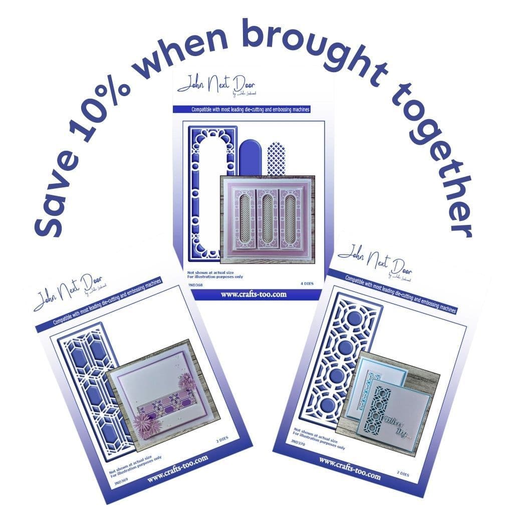 John Next Door Salvin, Worral & Edale Panel Dies Bundle