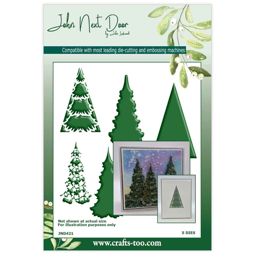 Joyous Trees Craft Dies by John Next Door for Paper Crafting