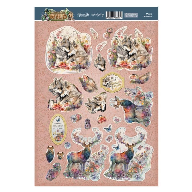 Magic Moments - Call of the Wild 3D Decoupage Topper for Paper Crafts