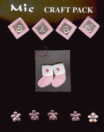 New Baby Girl Pink Embellishment