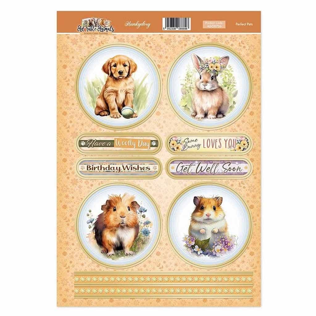 Perfect Pets Puppy, Rabbit, Guinea Pig & Hamster Adorable Animals Toppers