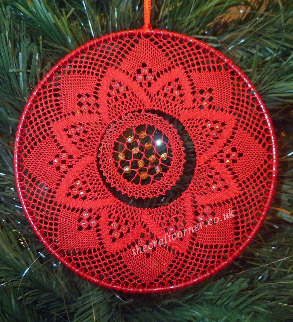 Poinsettia Torchon Bobbin Lace Pattern