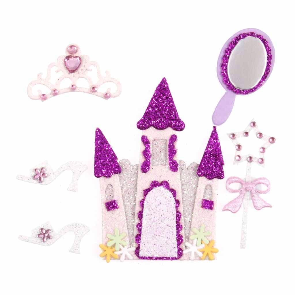 Princess Castle Toppers for Paper Craft & Card Making