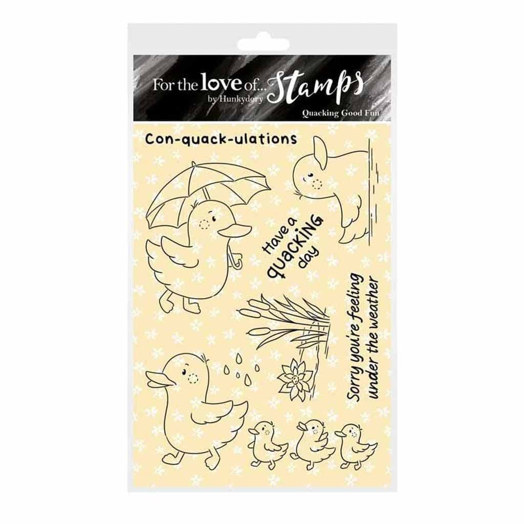 Quacking Good Fun Clear Rubber Stamps for Paper Crafts