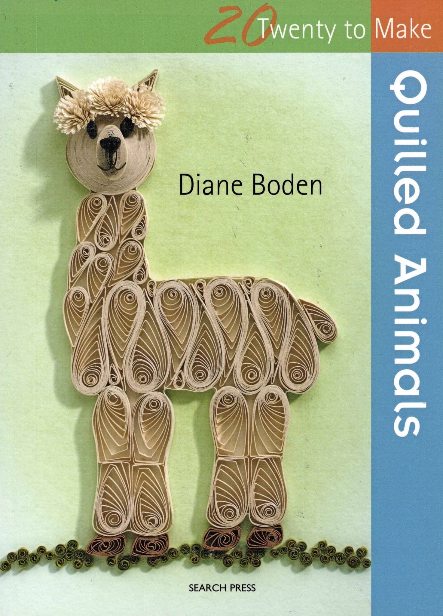 Quilled Animals Twenty to Make Series Paperback Book