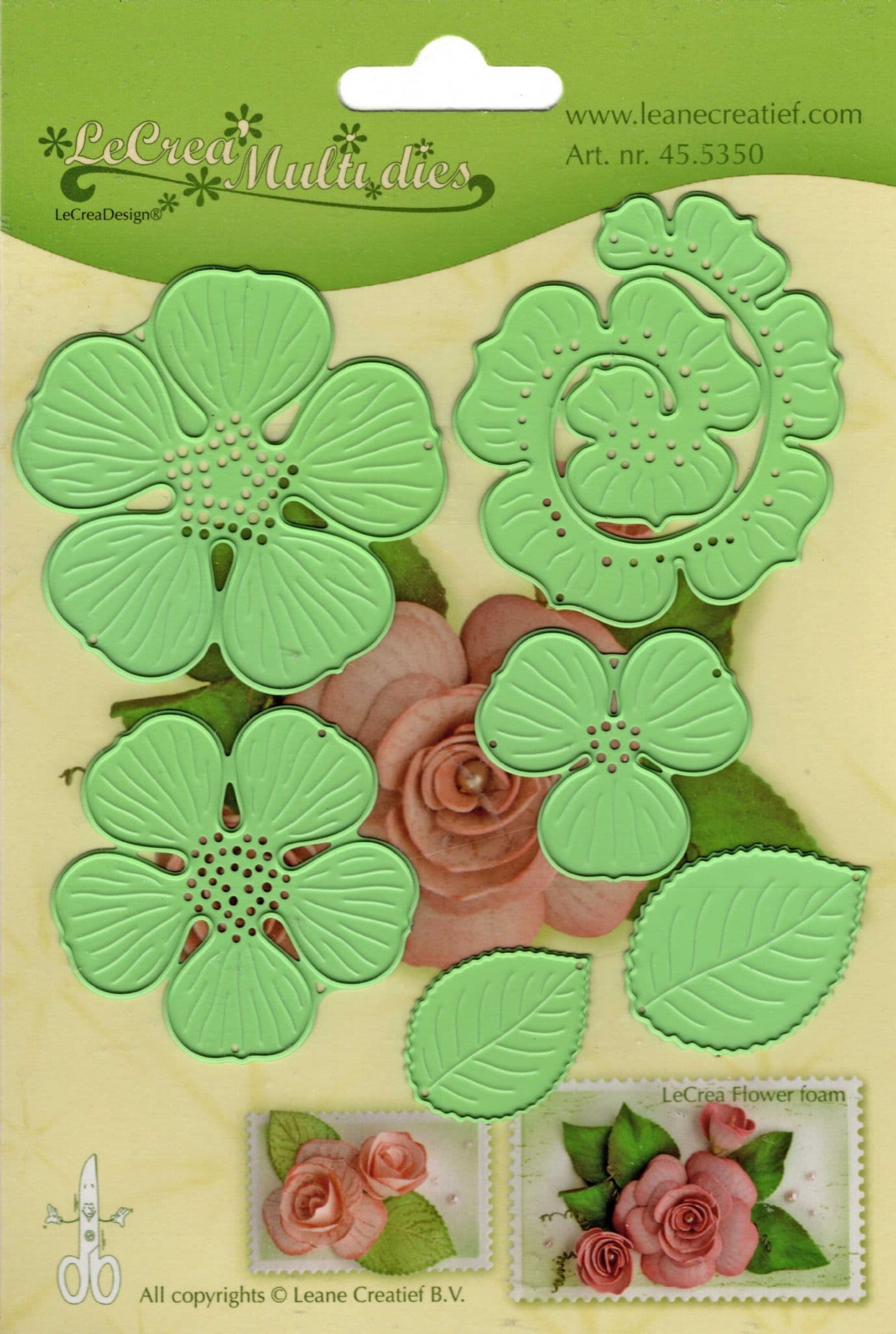 Rose Metal Dies 3d Flower Cutting & Embossing Craft Paper