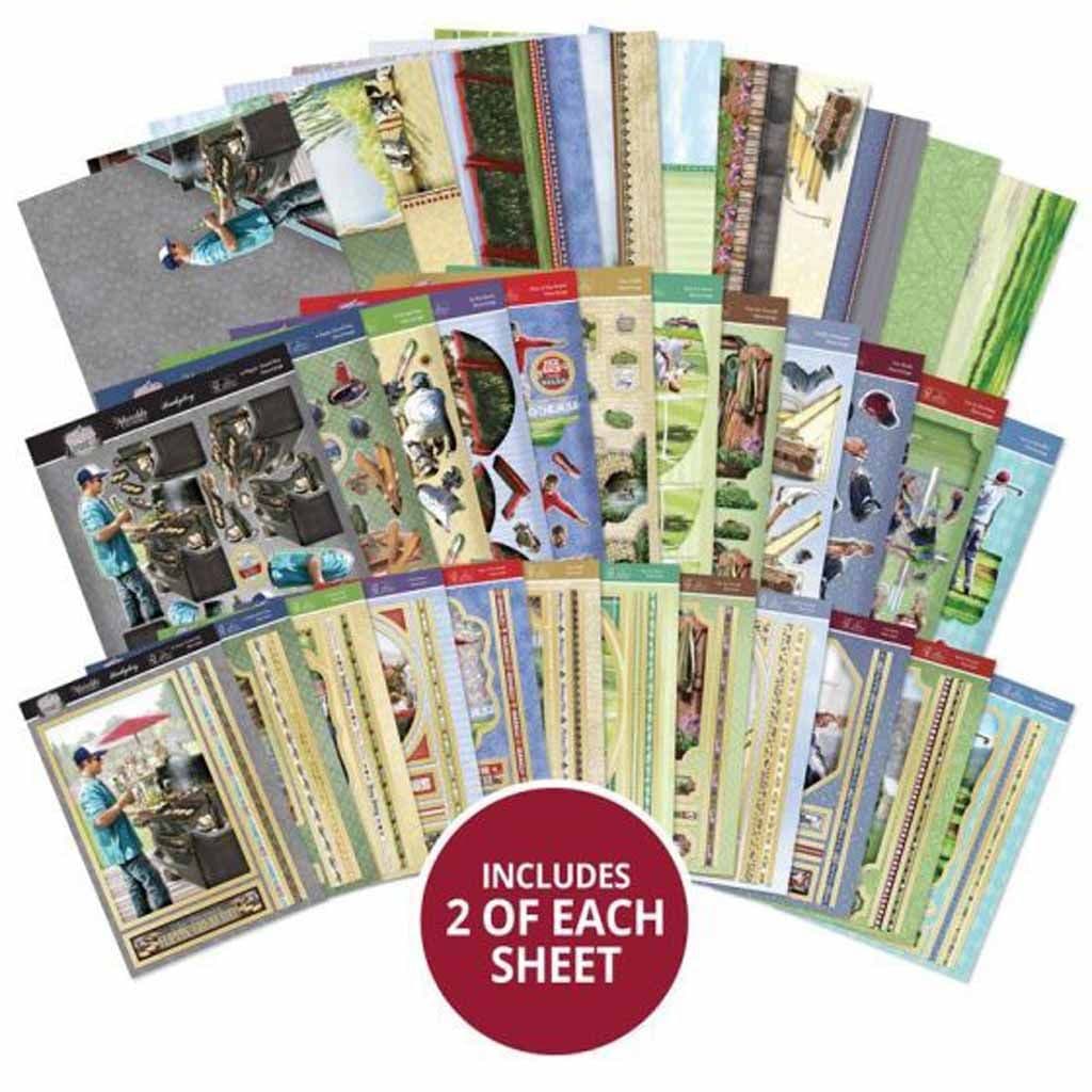 Sports & Hobbies 3D Die Cut Deco-Large Collection for Paper Crafting