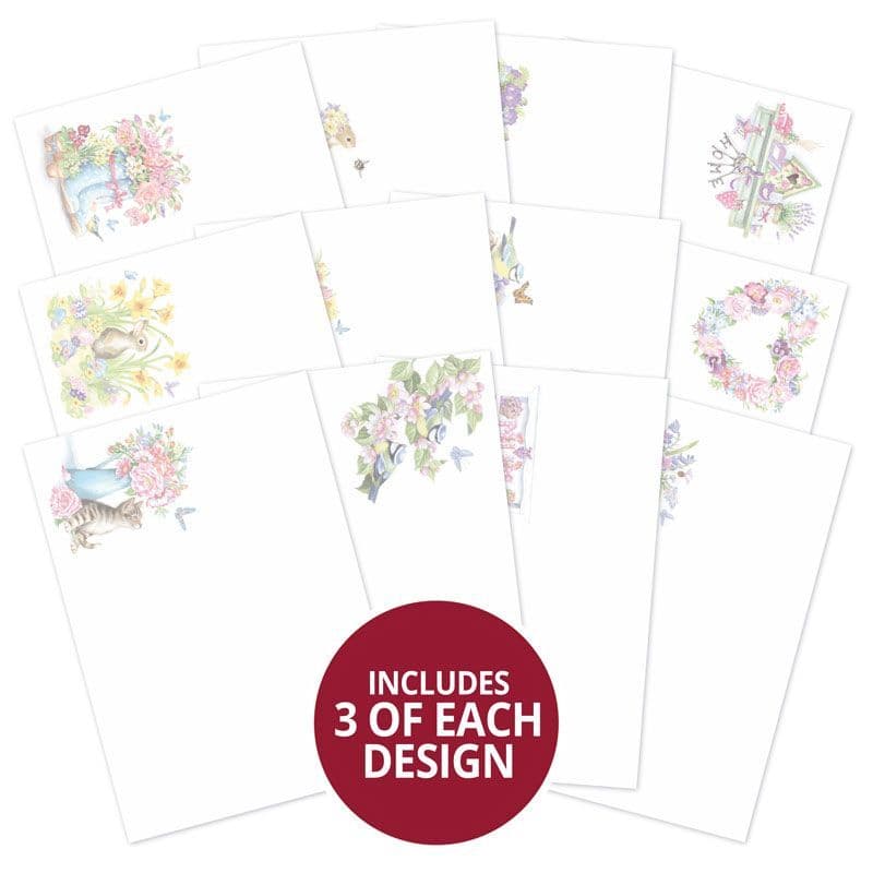 Springtime Wishes Luxury Card Inserts By Hunkydory - WISHDEC102