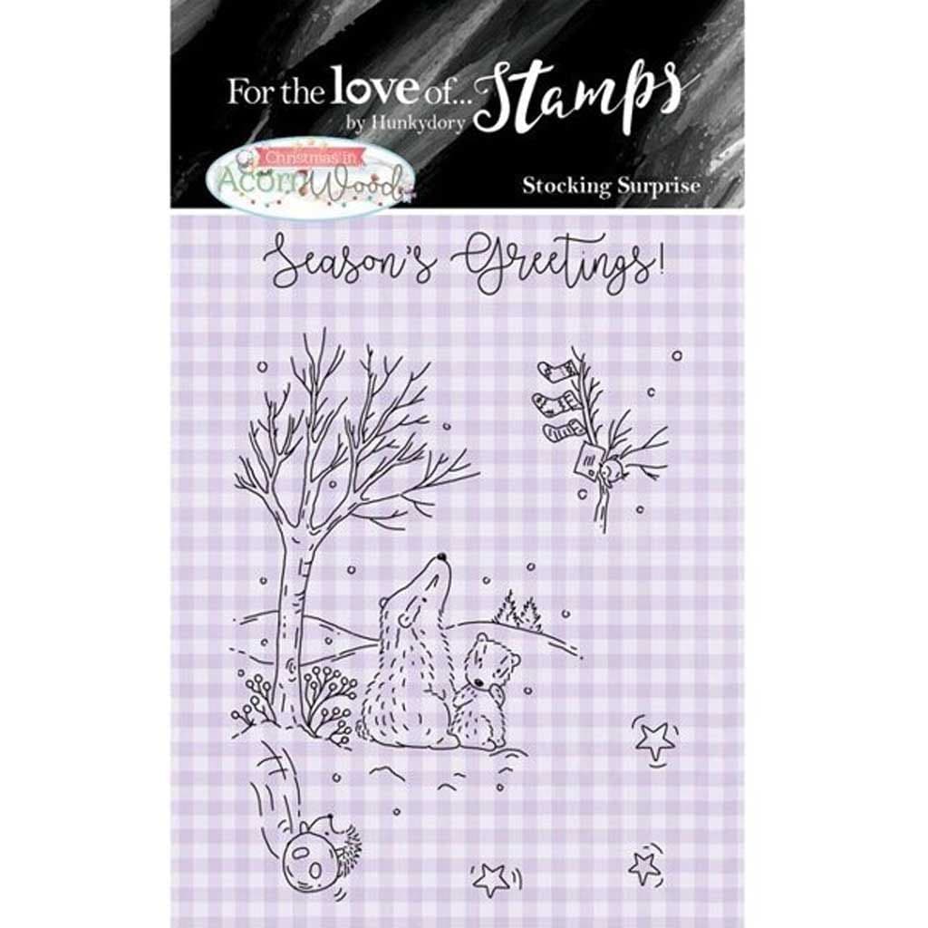 Stocking Surprise A6 Clear Unmounted Rubber Stamp For Crafting